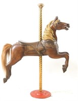 Spillman Engineering carousel horse wood carved