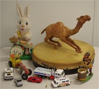Quantity of mid century & later toys