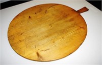 Vintage French wooden cheese board