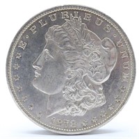 1878-S Morgan Silver Dollar - AU