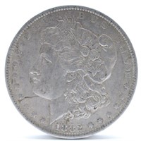1882-O Morgan Silver Dollar - VF