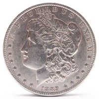 1889-P Morgan Silver Dollar - AU