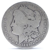 1889-O Morgan Silver Dollar - G