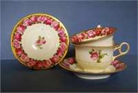Pair early breakfast cups & saucers