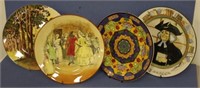 Four assorted Royal Doulton display plates