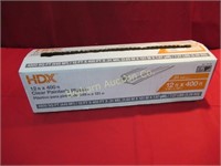 HDX Clear Painters Plastic .31 Mil