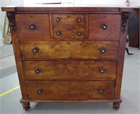Victorian cedar chest of drawers