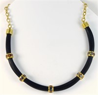 ZINA STERLING & MULTI-COLOR SAPPHIRE NECKLACE