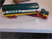 Hess Gasoline Toy Truck & Trailer