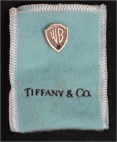 Tiffany & Co Sterling & Saphire Waner Bros. Pin
