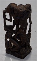 African Carved Wood Sculpture 11"