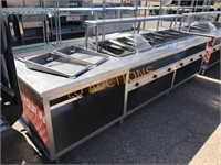 SS 11FT Heated Serving Line