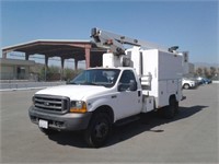 2000 Ford F-550 S/A  Bucket Truck