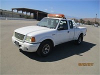 2002 Ford Ranger 4X2 Extended Cab Pickup Truck