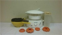 Kitchen Lot Includes A Black & Decker Steamer