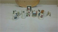 Various Porcelain Collector Thimbles