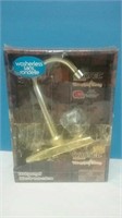 Unused Washerless Bright Brass Bar Sink Faucet