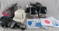 (2) Dymo 400 Labelers, Cords, Cables & More