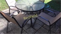 Outdoor Table w/ 4 Chairs