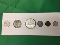1953 Canadian Coin Set