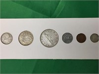 1954 Canadian Coin Set
