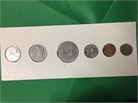 1972 Canadian Coin Set
