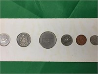 1973 Canadian Coin Set
