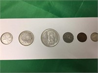 1958 Canadian Coin Set