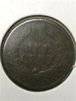 1885 U.s. One Cent Coin