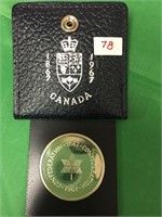 1967 Canadian Silver Centennial Medallion