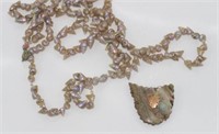 Early Tasmanian mariner shell necklace