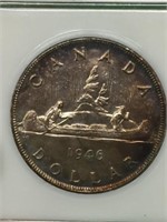 1946 (p.c.l.m.s.63) Canadian Silver Dollar