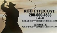 Call Rod with any questions.