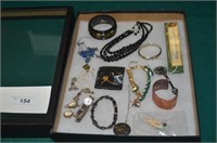 ASSORTED LOT OF ANTIQUE & VINTAGE JEWELRY
