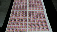 4 Pages of Elvis Stamps