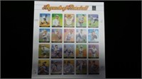Legends of Baseball Collectible Stamps