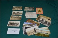 LARGE STACK OF EARLY 1900's POSTCARDS