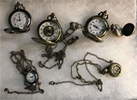 Group Of Pocket Watches & Pendant Watches