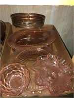 Pink Decorative Glass