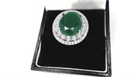 8.12 emerald estate ring