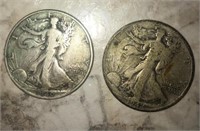 Half Dollars 1940/1942
