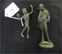 Two Grand Tour bronze figures