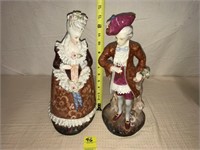 Pair of Corday French Colonial Figurines
