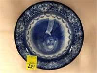 Royal Daulton Historical Blue Washington Plate