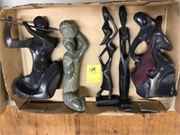 Lot of Carved Figurines