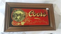 Coors Beer sign