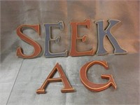6" Wood Letters