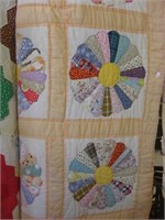 Hand Stitched Circle Quilt - Comforter Size