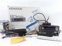Radio de voiture Kenwood KDC-MP532U avec manette,