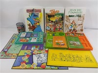 3 jeux de société Astérix dont Monopoly